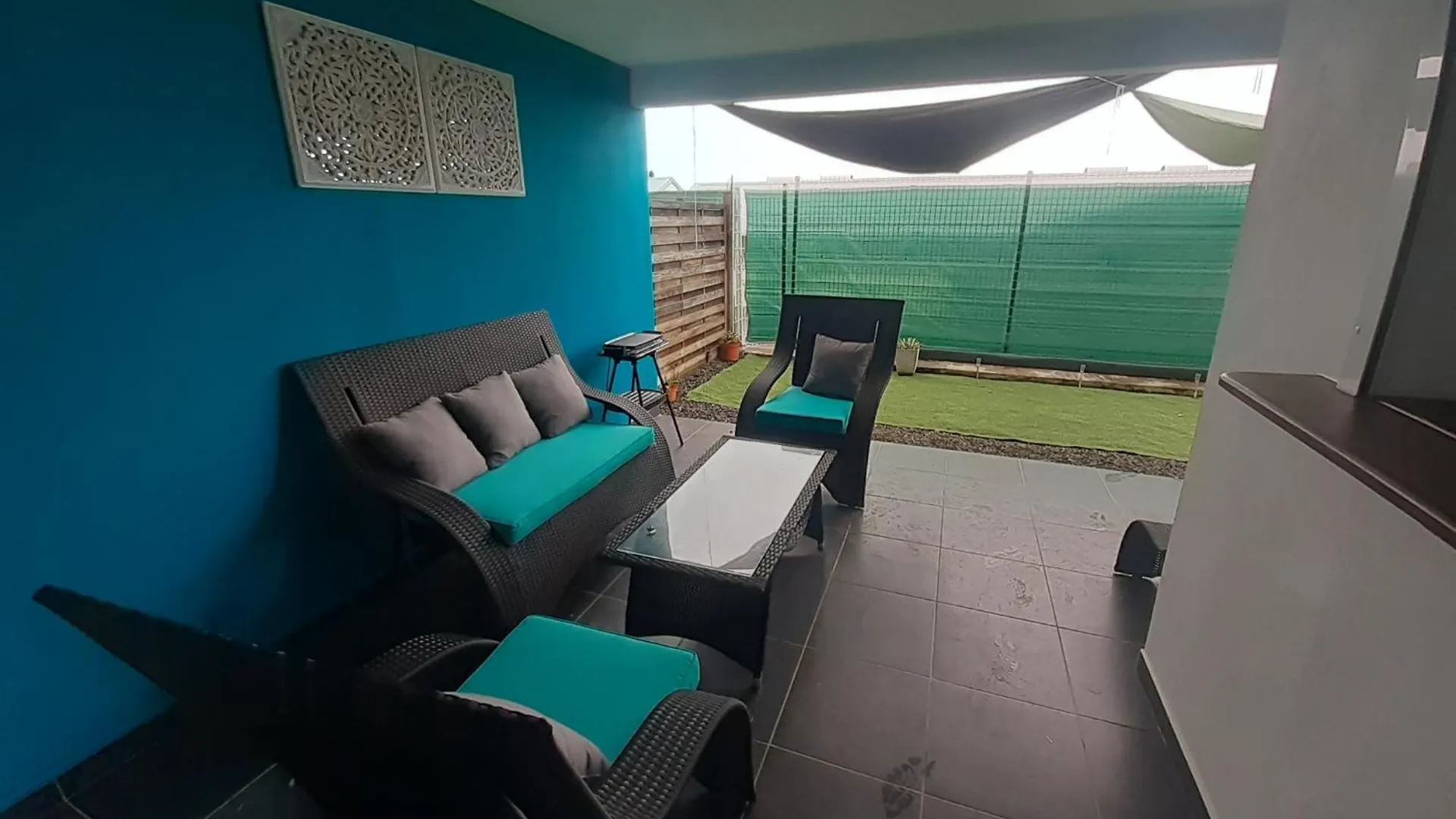 Appartement Spacieux Moderne Lumineux Avec Grand Jardin Dans Residence Avec Piscine Le Gosier  Le Gosier (Grande-Terre)
