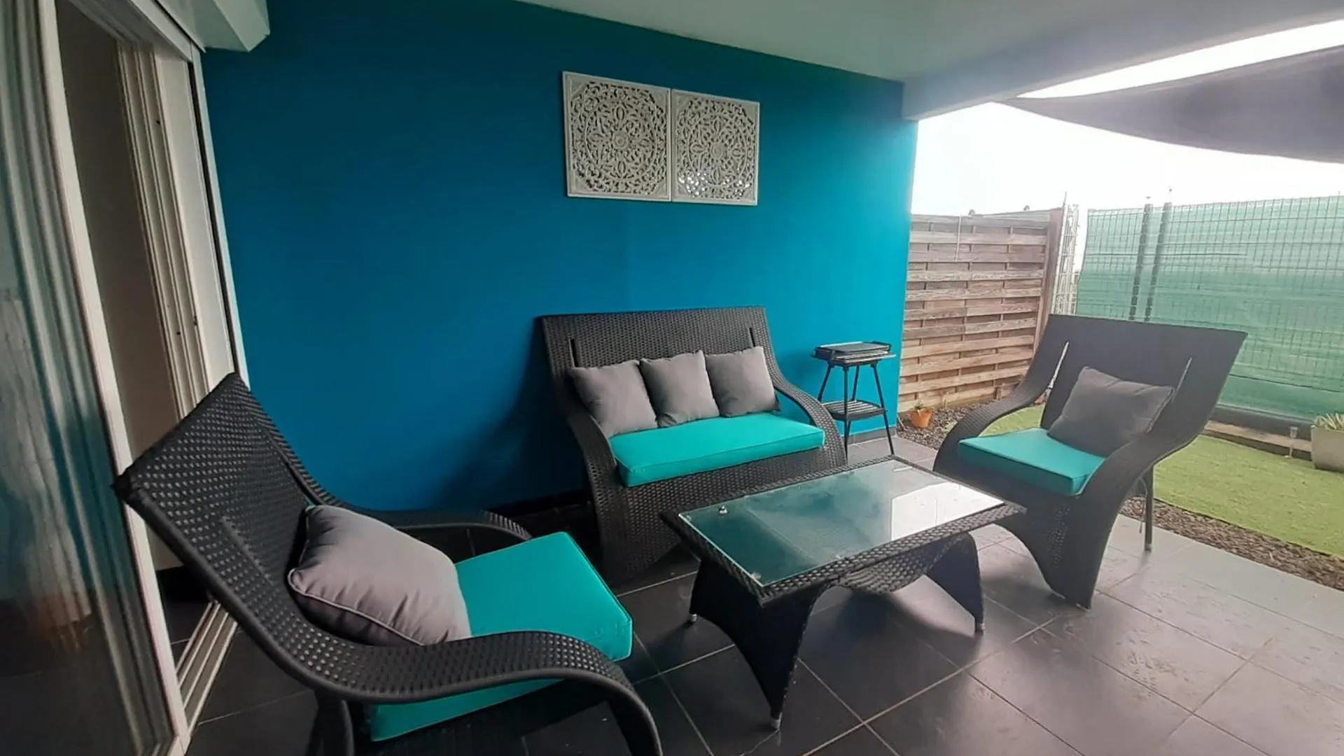 Appartement Spacieux Moderne Lumineux Avec Grand Jardin Dans Residence Avec Piscine Le Gosier  0*, Le Gosier (Grande-Terre) Guadeloupe